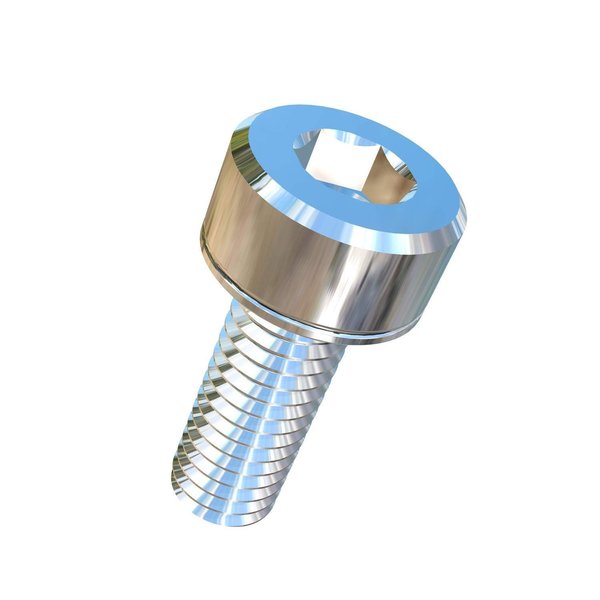 Allied Titanium M3-0.50 Socket Head Cap Screw, Plain Titanium, 8 mm Length 0040211